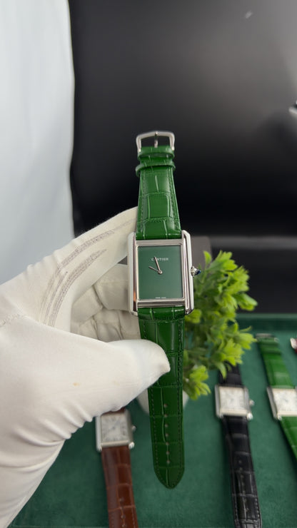 Silver with Green Dial (M NO:183)