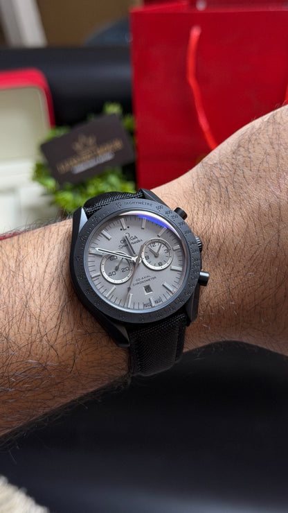 Black with Light Grey Dial.