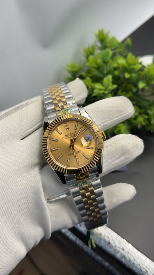 Yellow Gold two tone beauty 🔥