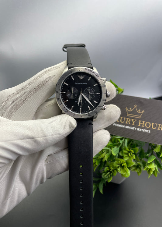 Silver with Black dial🔥