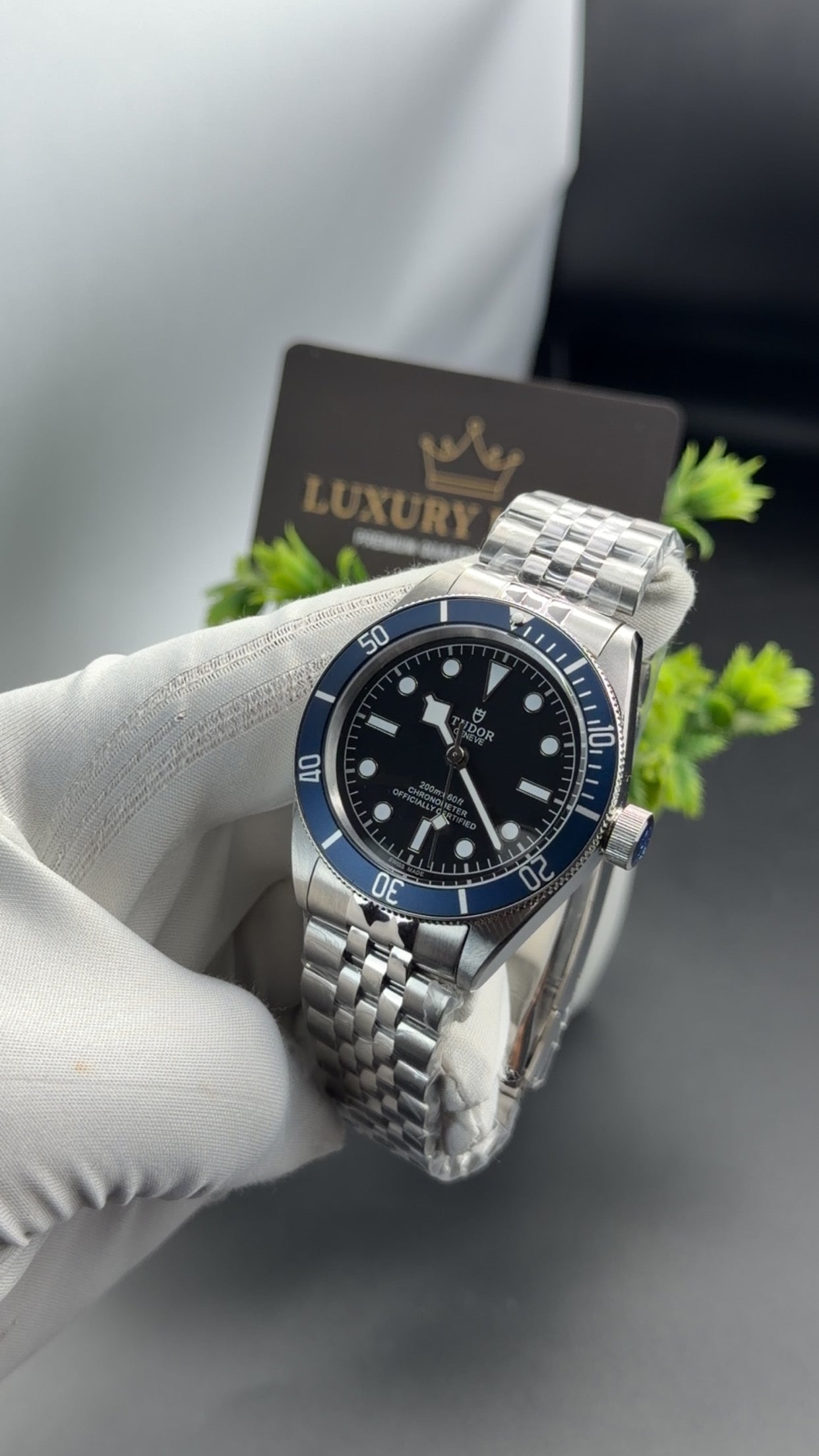 Silver with Black dial🔥