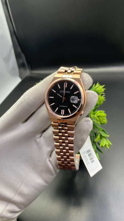 Rose Gold with Black Dial🔥