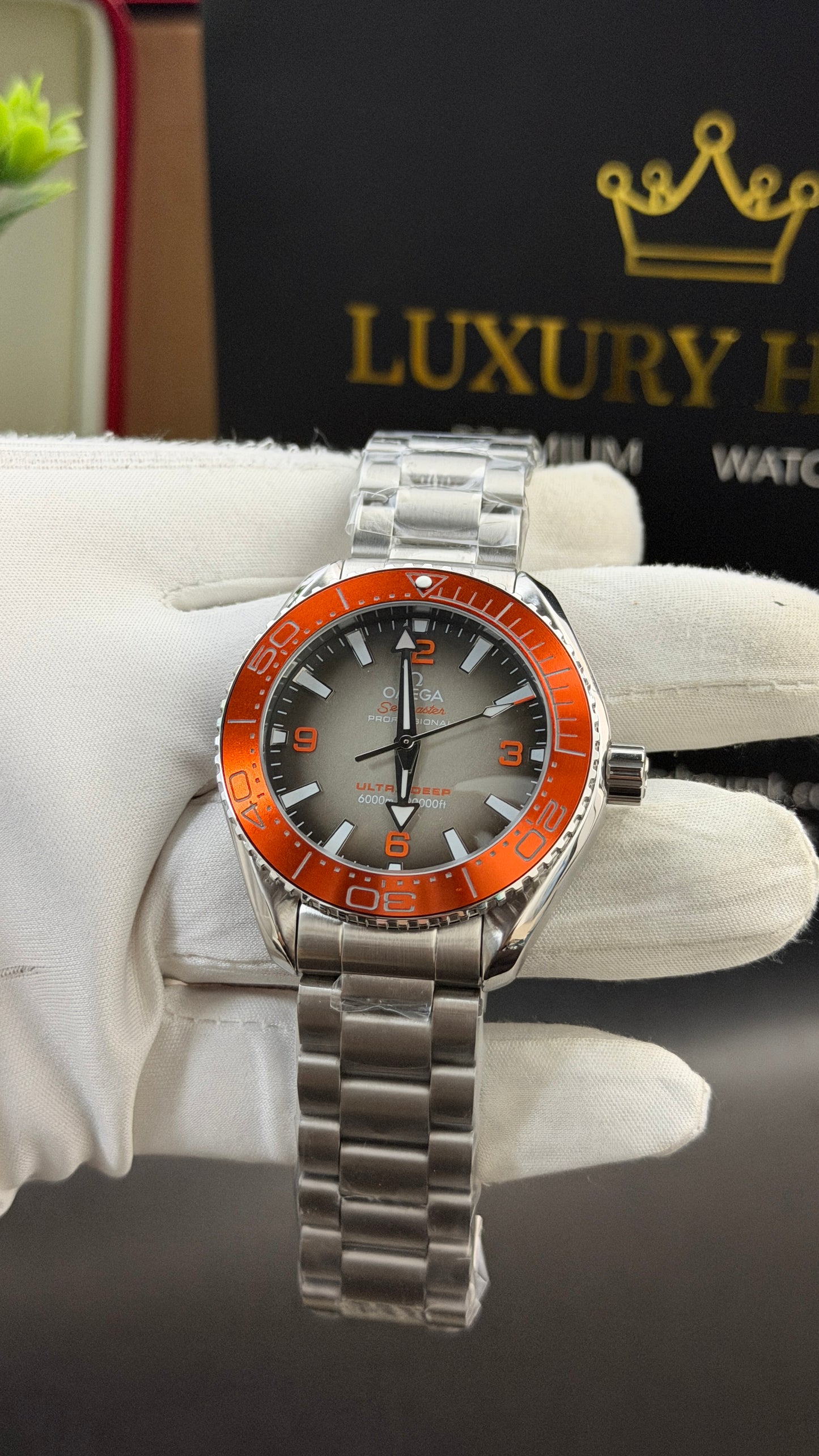 Silver with Grey Dial.