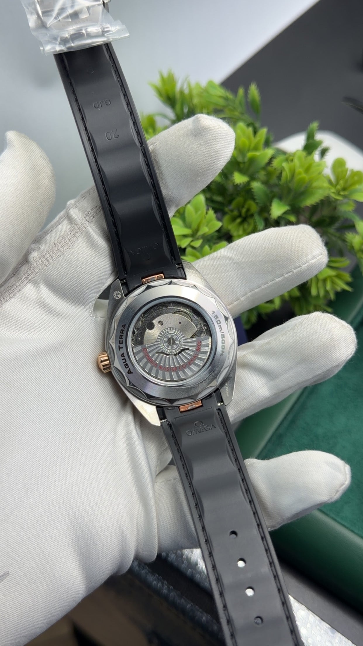 Silver with black dial🔥