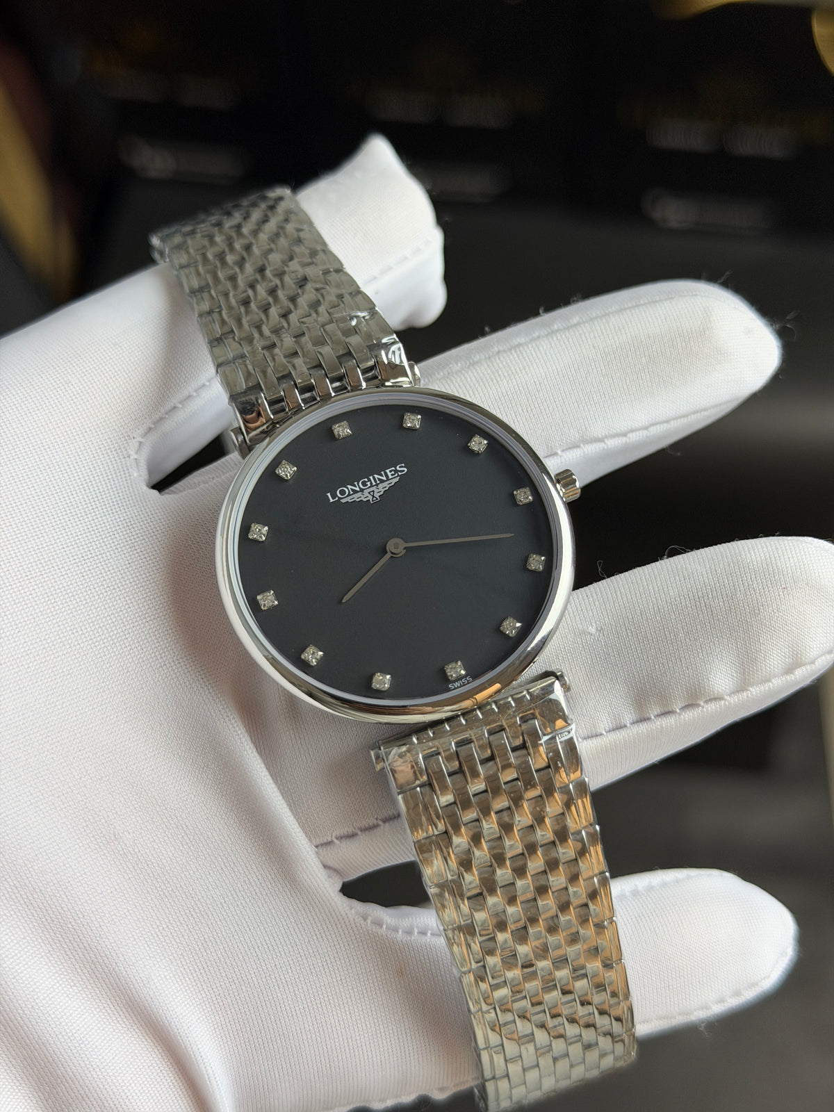 Silver with Grey Dial.