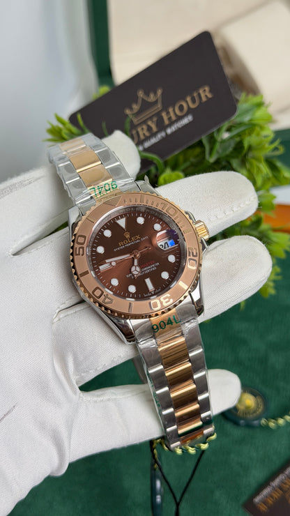 Rose Gold with Chocolate Dial🔥