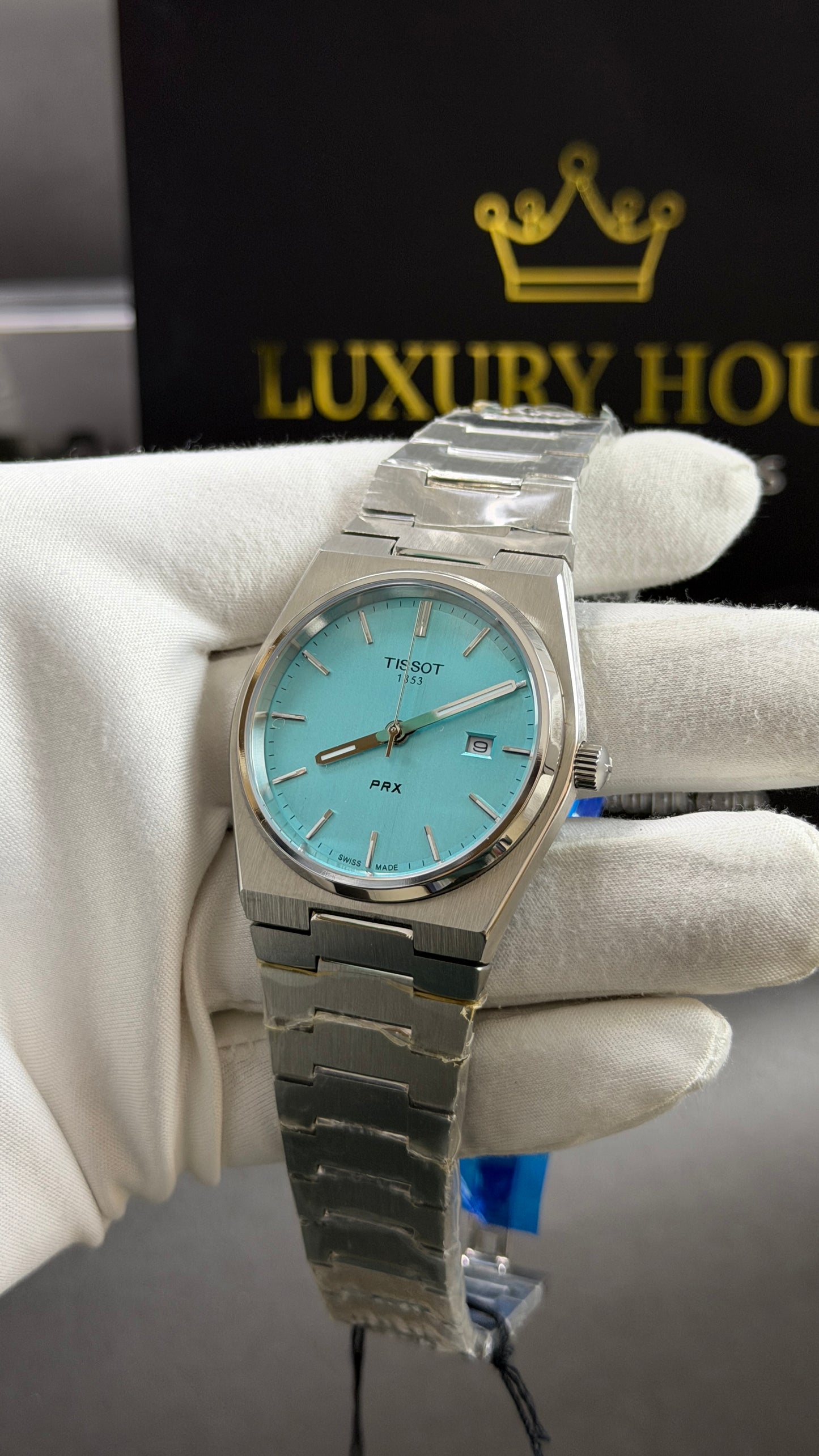 Silver with Tiffany Dial.