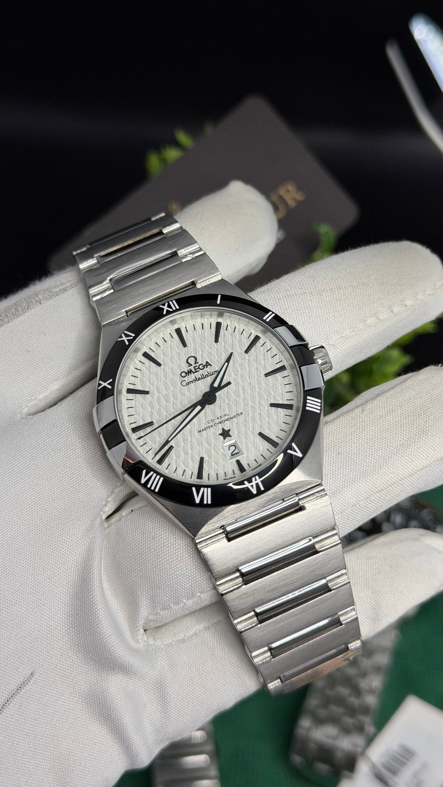 Silver with White Dial (M NO:136)