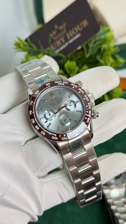 Silver with Sky Blue Dial🔥