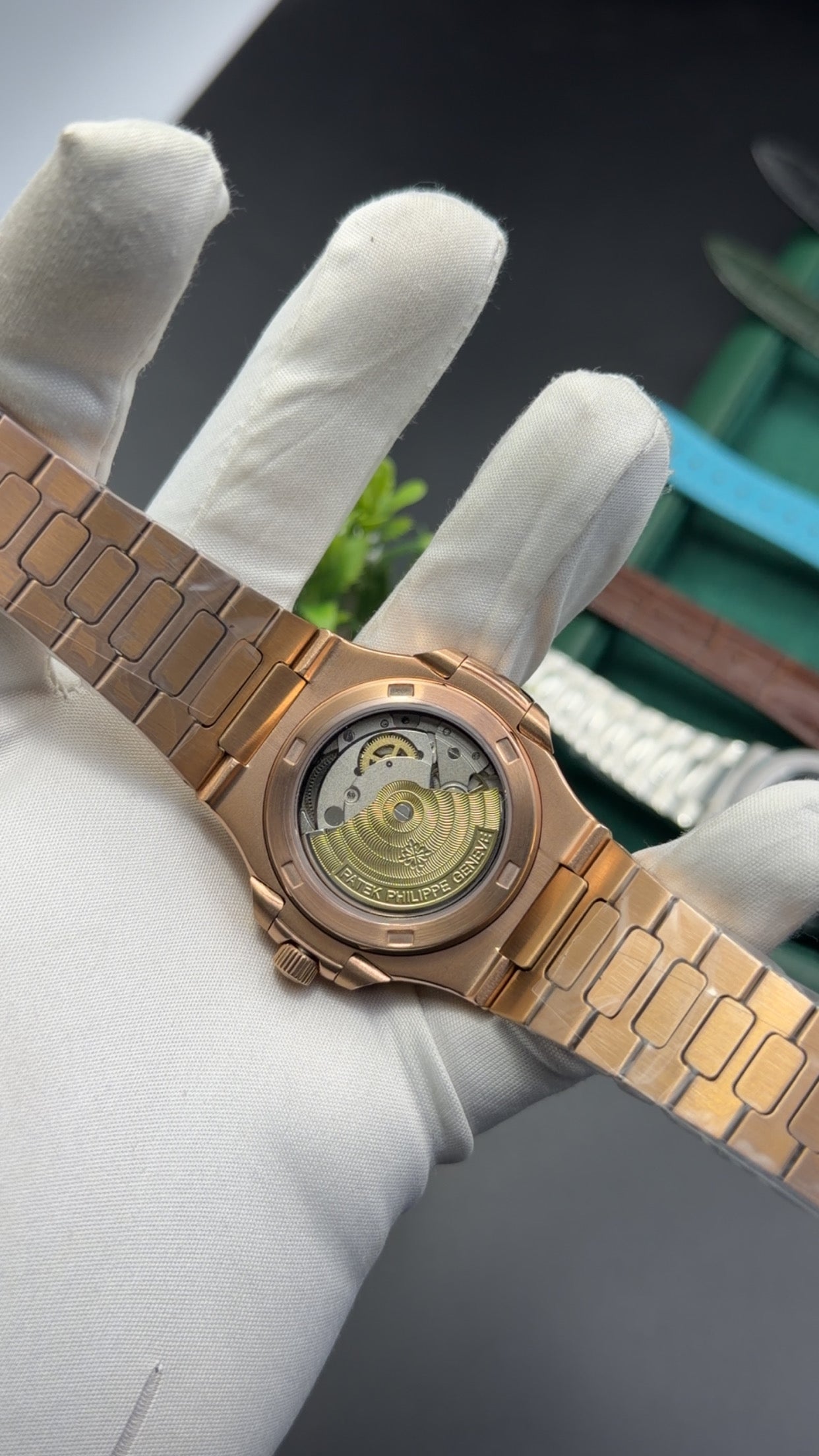 Rose Gold with black dial🔥