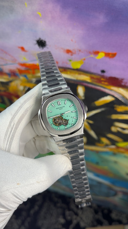 Silver with Tiffany dial