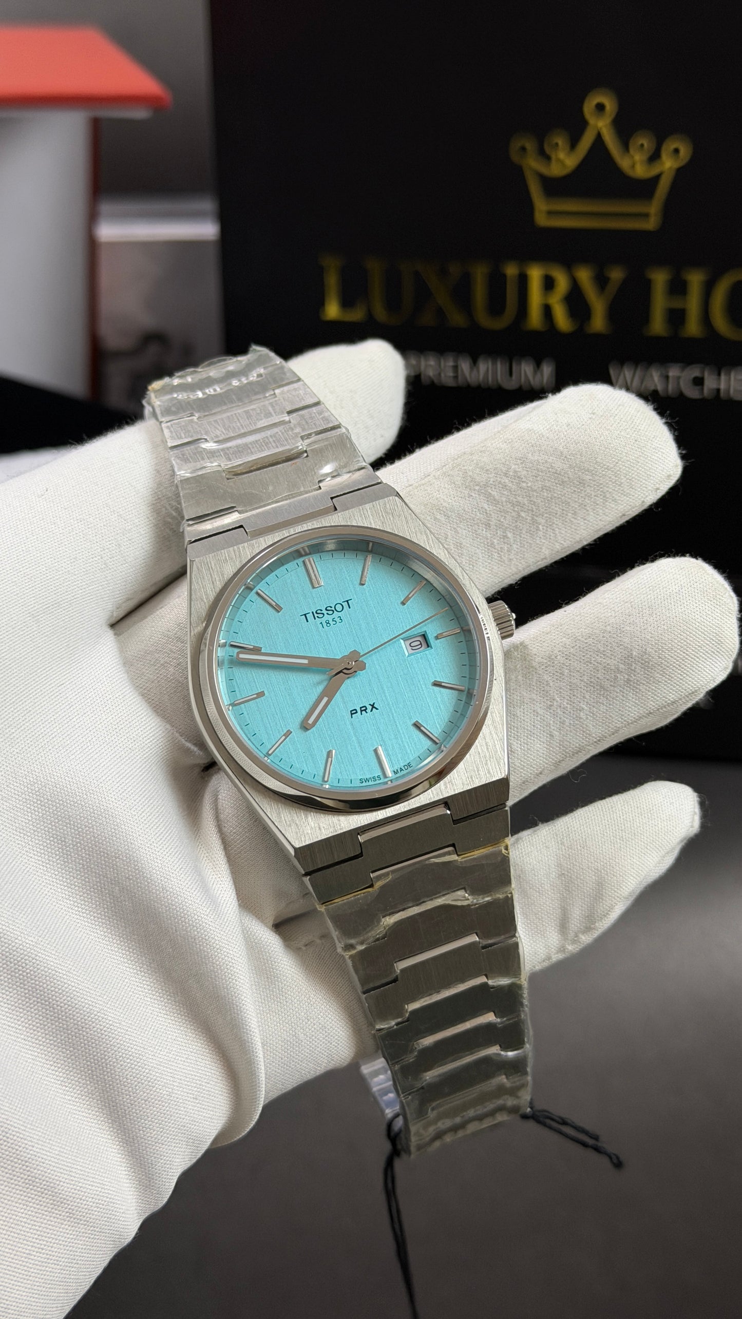 Silver with Tiffany Dial.