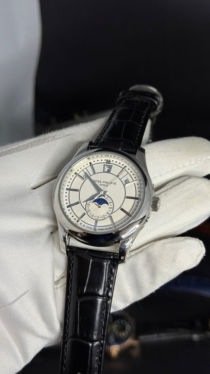 Silver with White Dial🔥