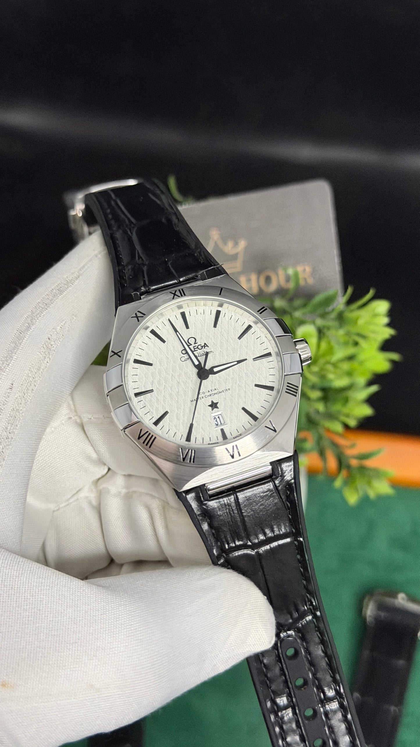 Silver with White Dial (M NO:136)