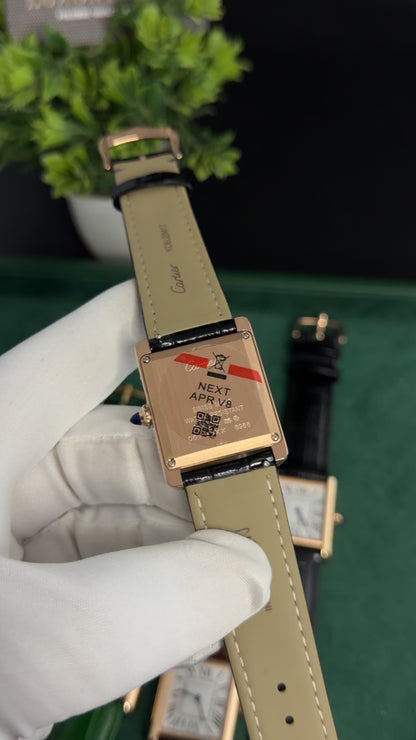 Rose Gold with White Dial (M No:183)—36mm