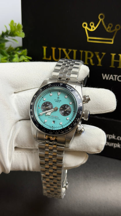 Silver with Tiffany Dial.