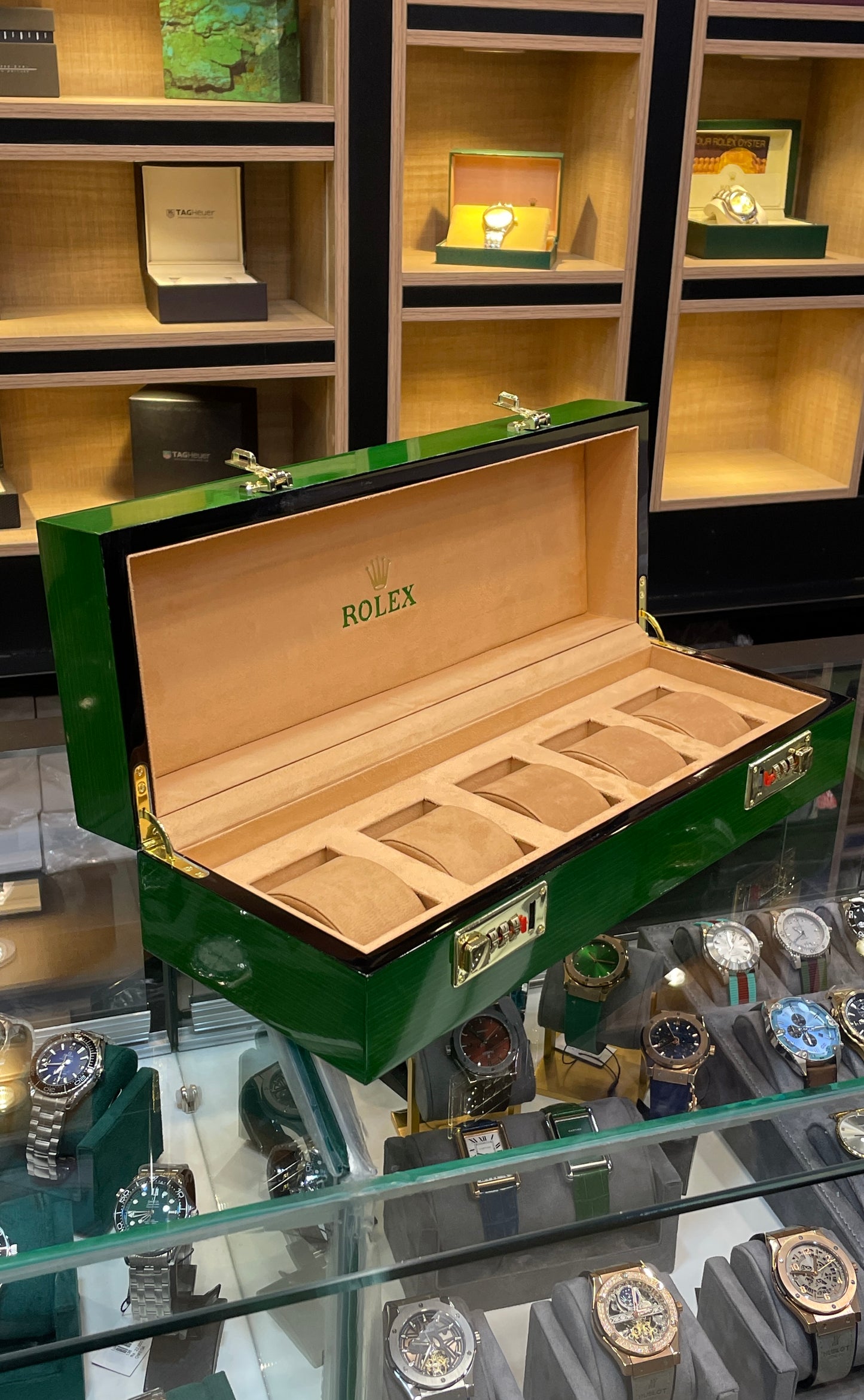 5-Slot Watch Briefcase
