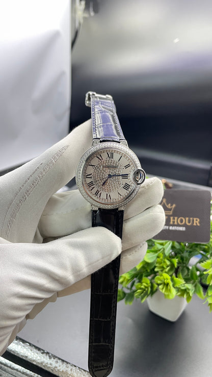 Silver with White Dial🔥