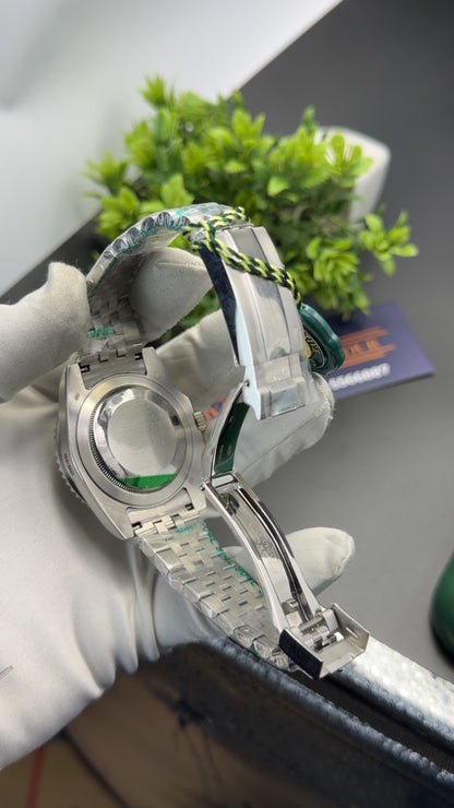 Silver with Black dial🔥