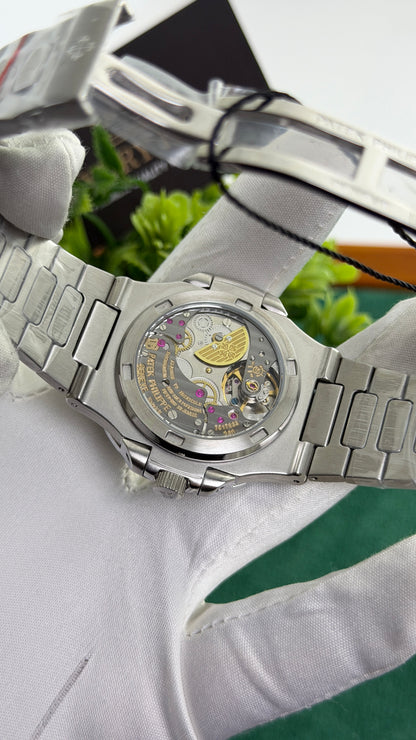 Silver with Olive Green Dial.