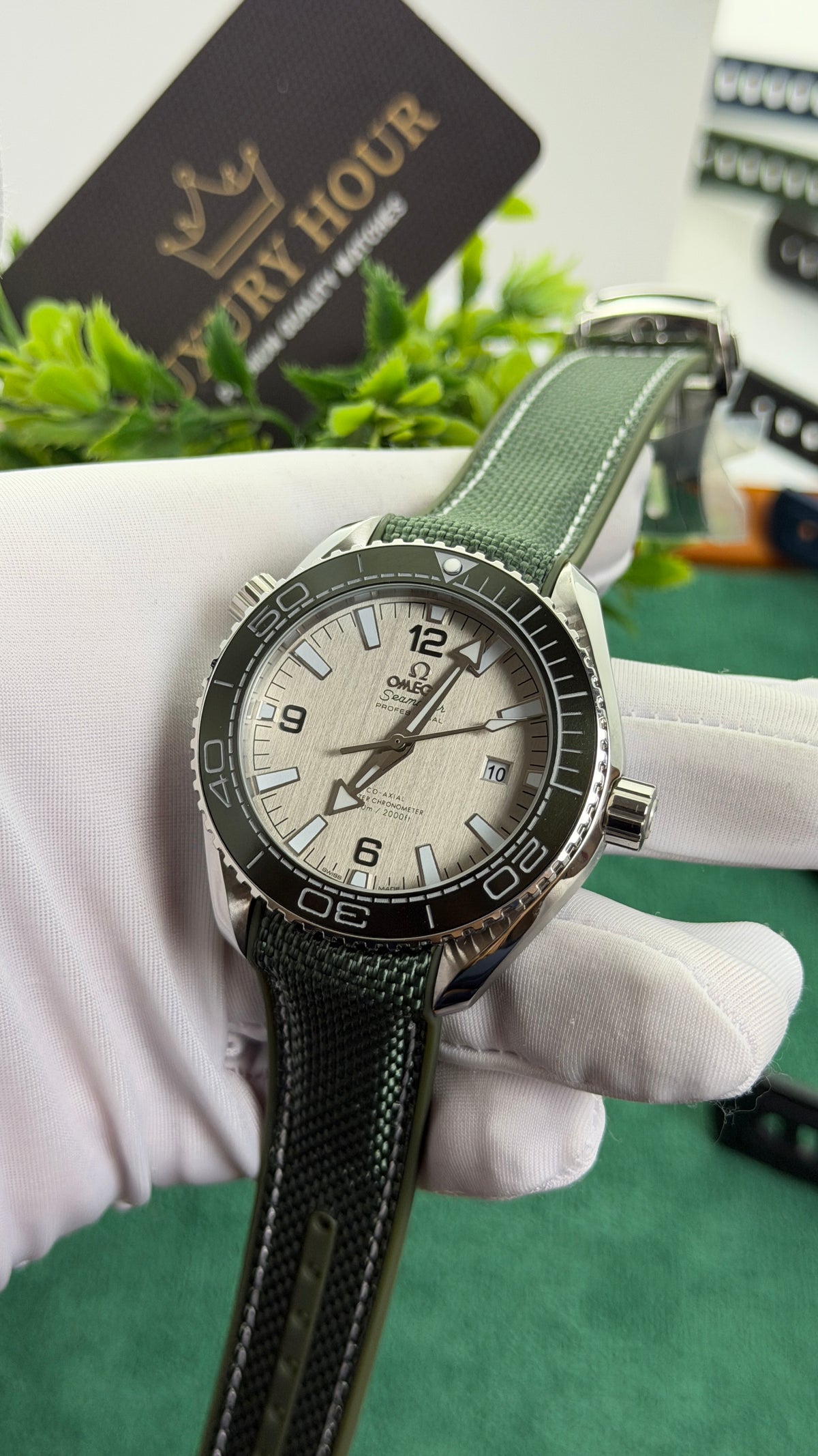 Silver with Grey Dial.