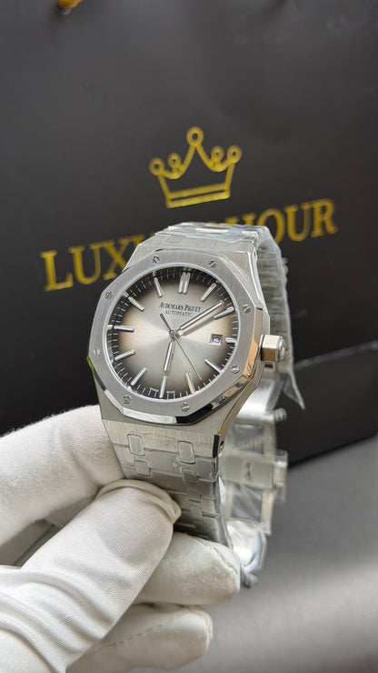 Silver with Grey Dial.