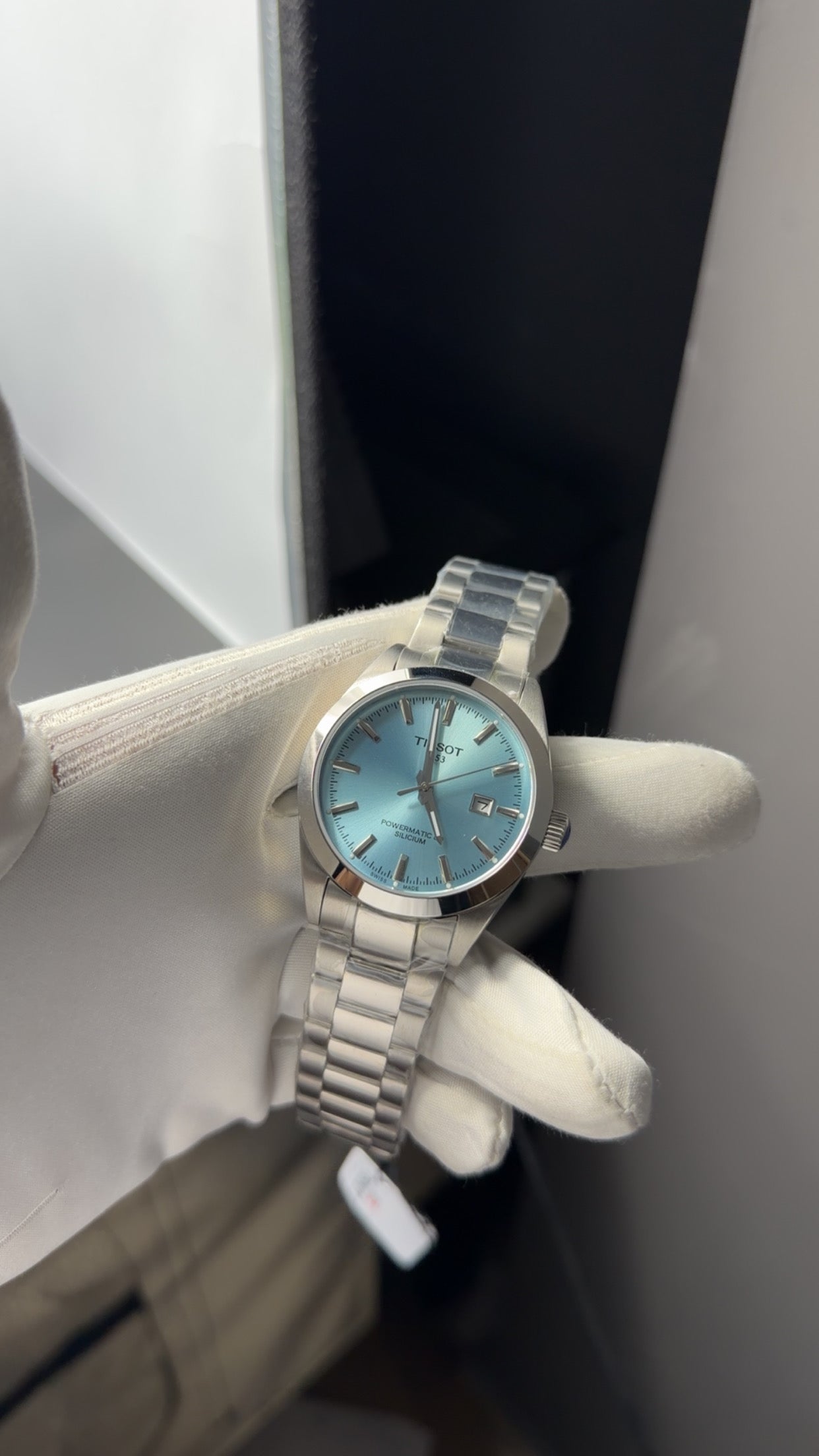 Silver with Sky Blue dial🔥
