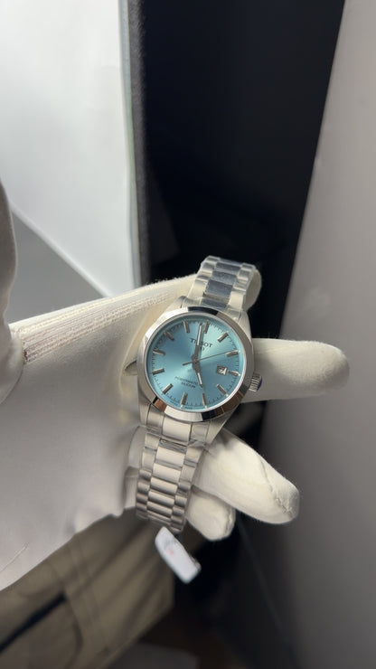 Silver with Sky Blue dial🔥