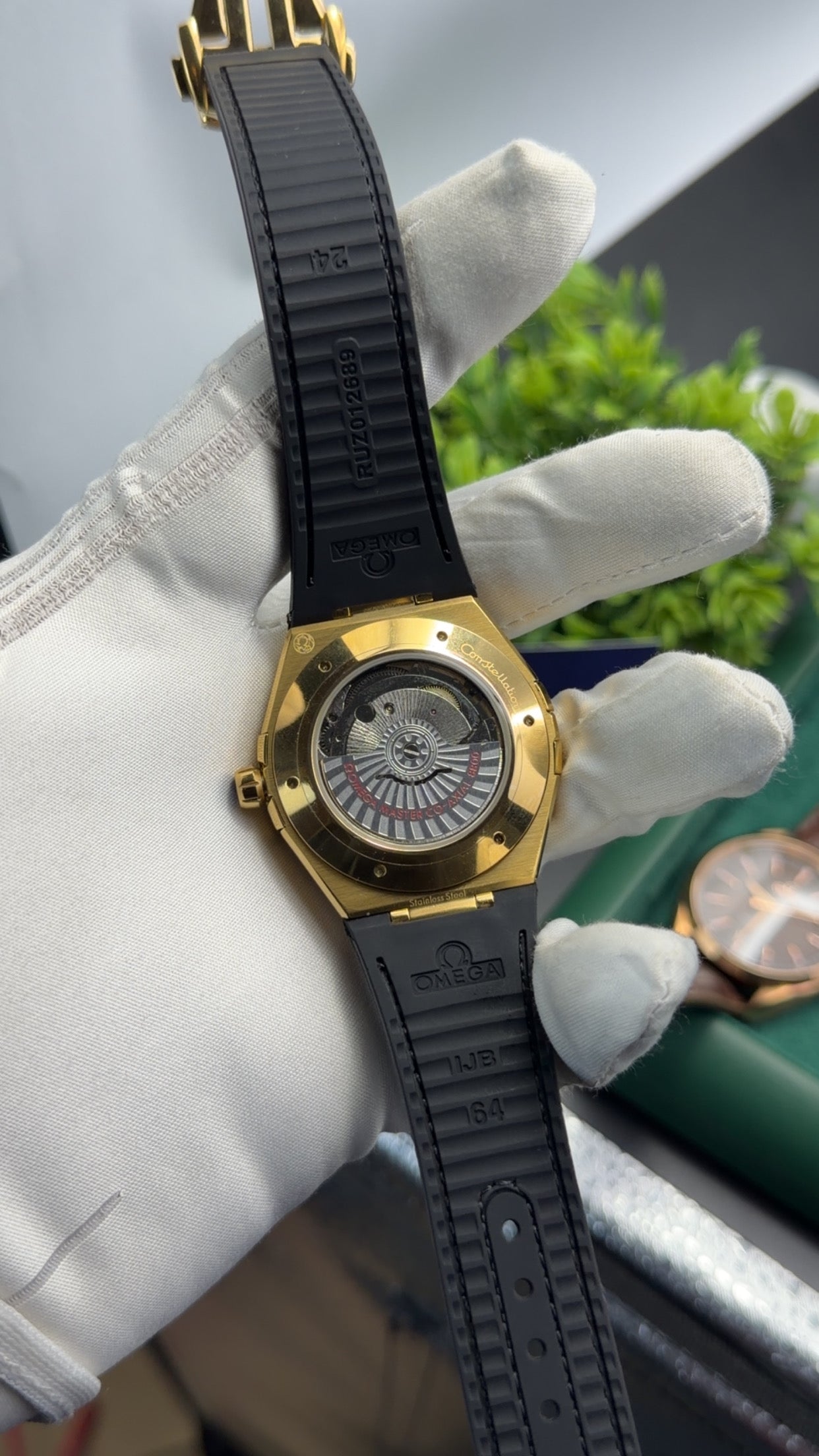 Yellow Gold with black dial🔥