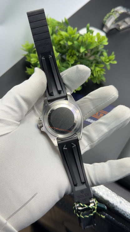 Silver with Black dial🔥