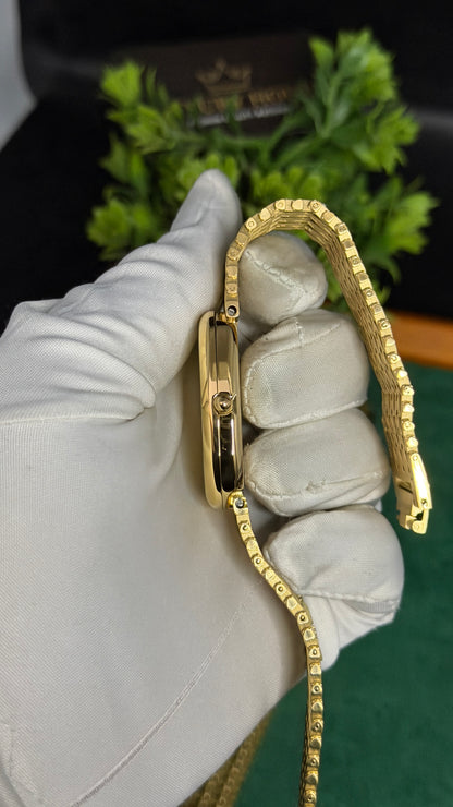 Yellow Gold with Blue Dial (M NO:201)