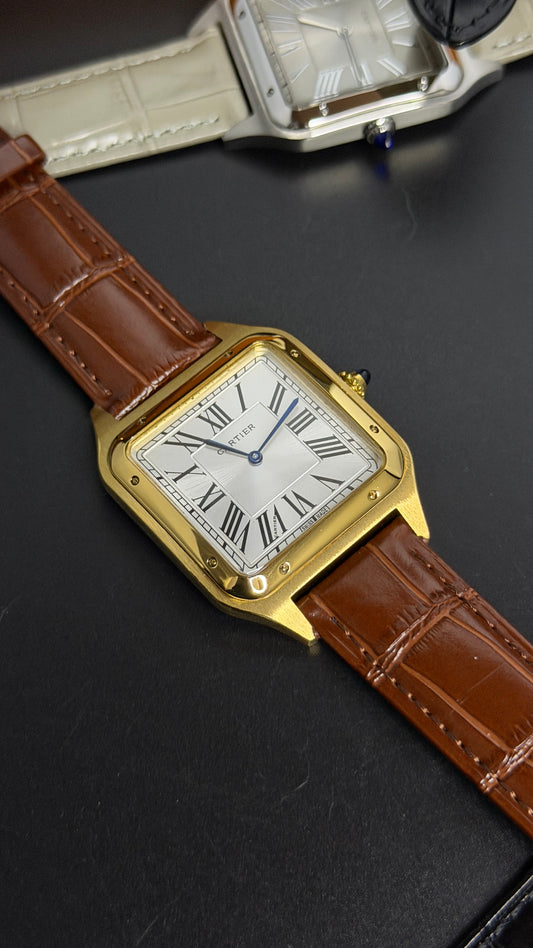 Yellow Gold with White Dial (M No:183)