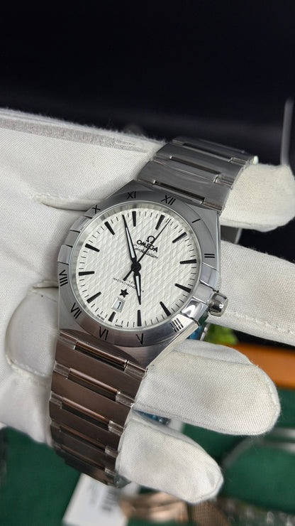 Silver with White Dial (M NO:136)