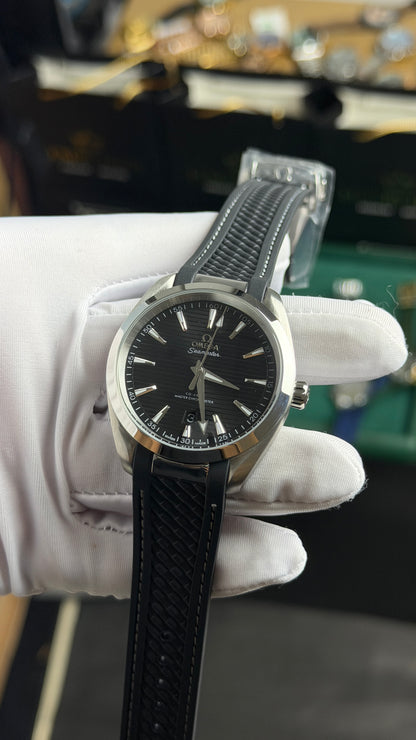 Silver with Black Dial.