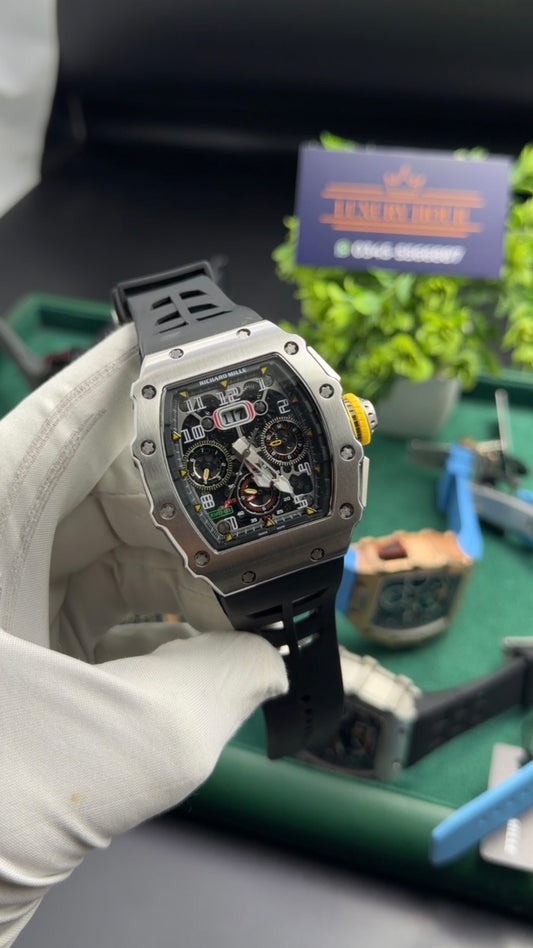 RM Master ( silver with black strap)