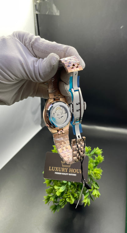 Rose Gold with Black Dial🔥