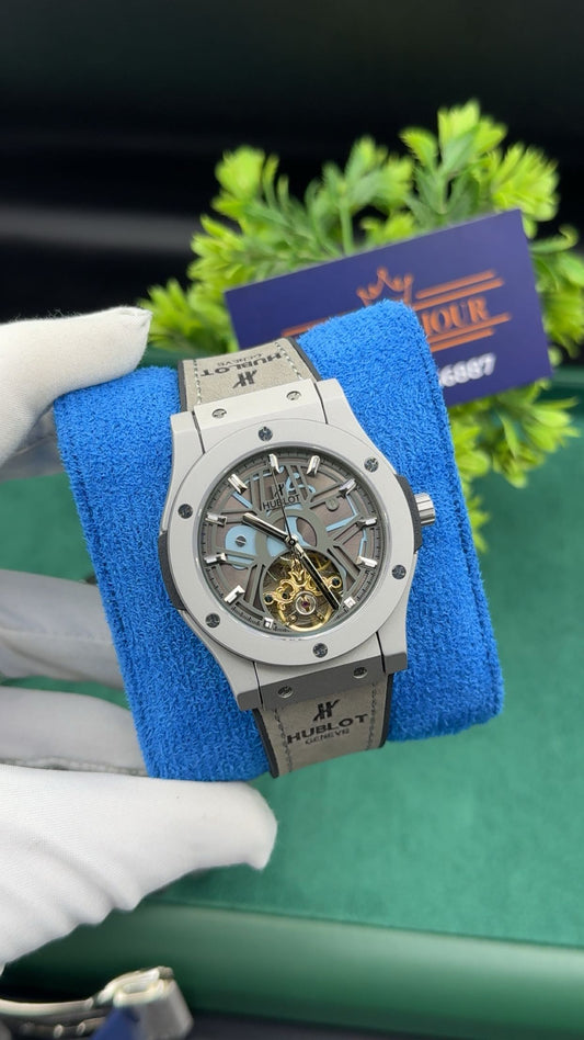 Matt Silver with grey dial