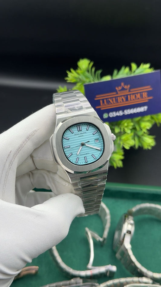Silver with Tiffany dial