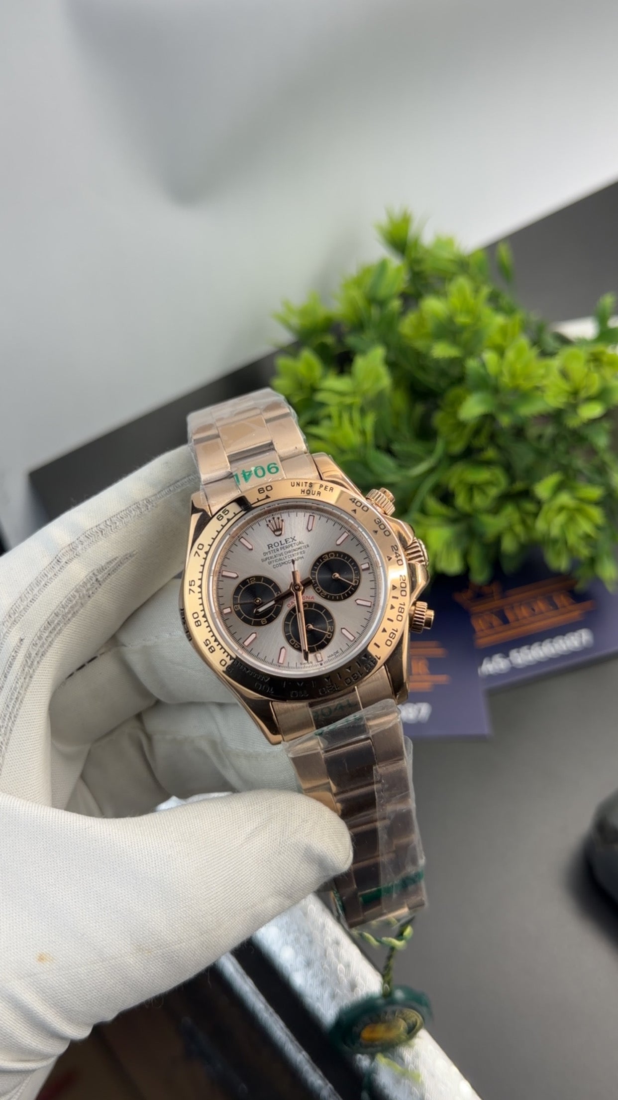 Rose Gold with white dial🔥