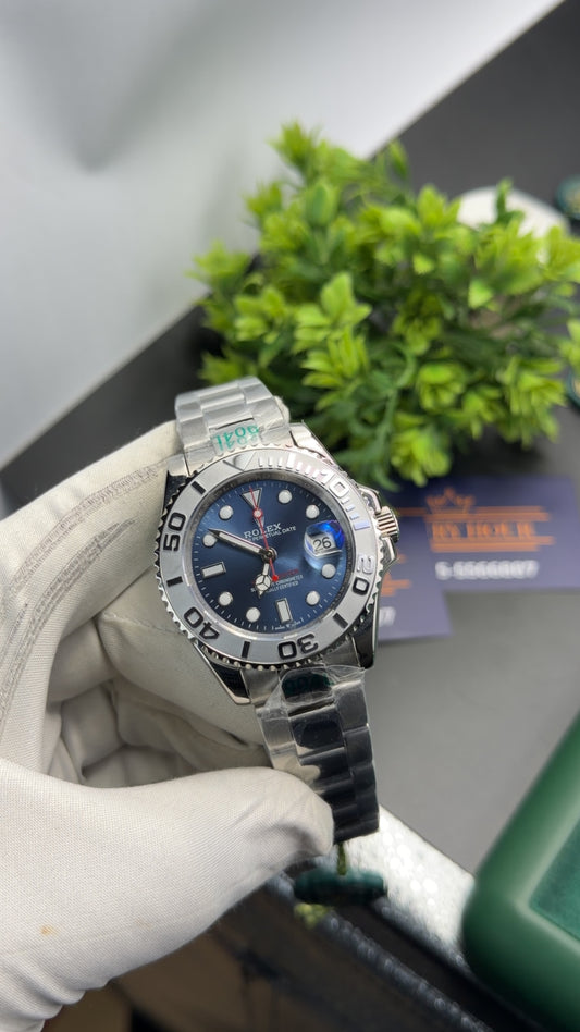 Silver with Blue dial🔥