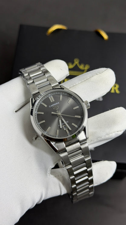Silver with Grey Dial.
