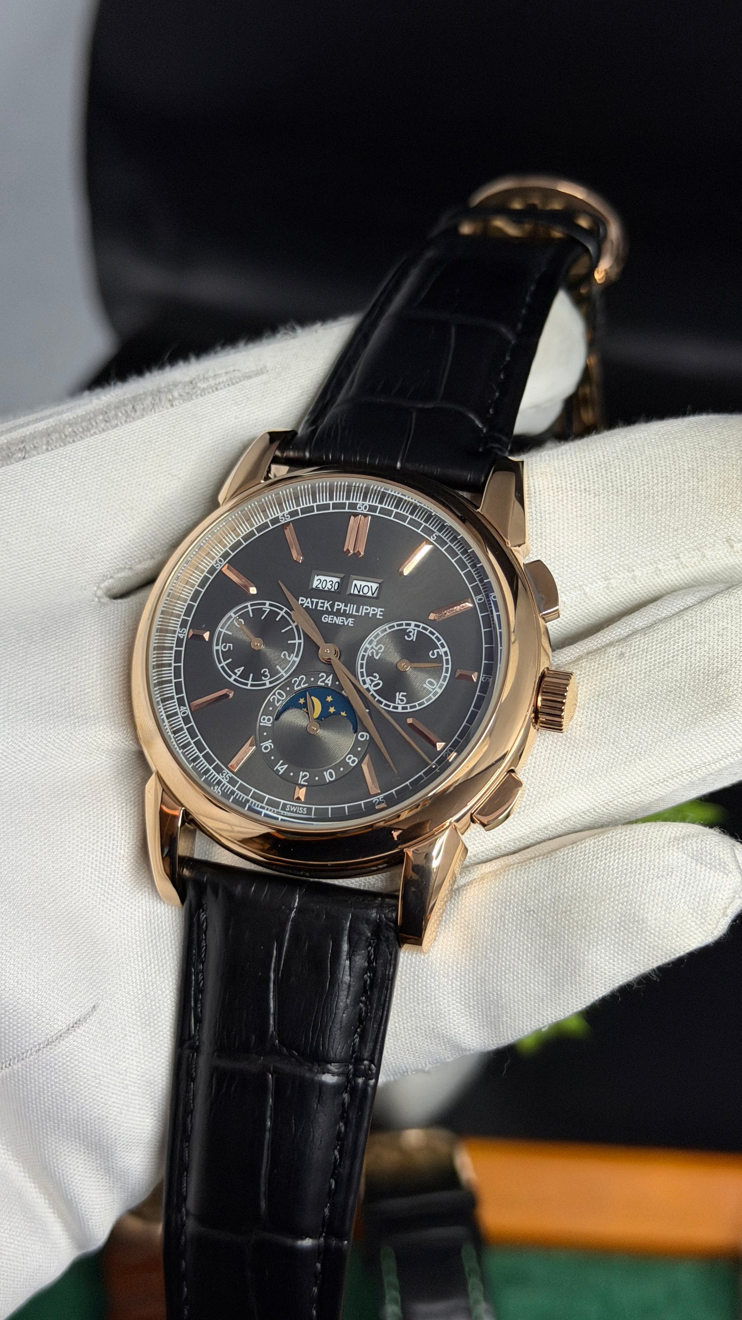 Rose Gold with Grey Dial🔥