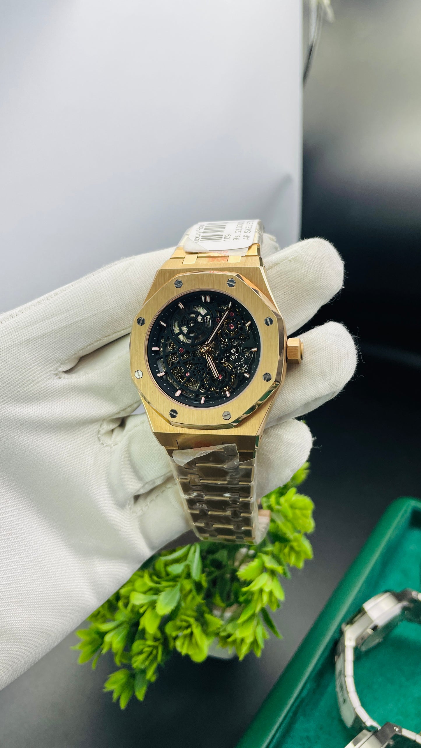 Rose Gold with Black Dial🔥