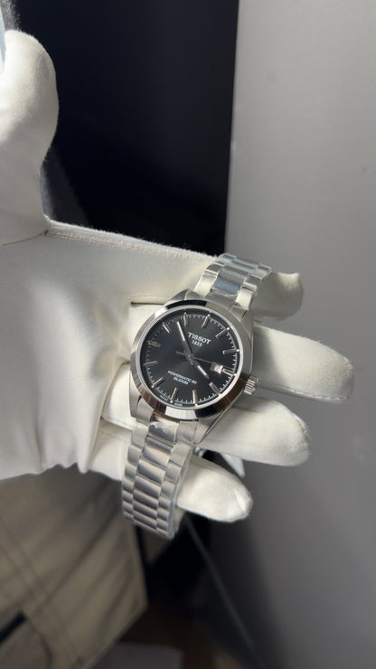 Silver two tone with Black dial 🔥