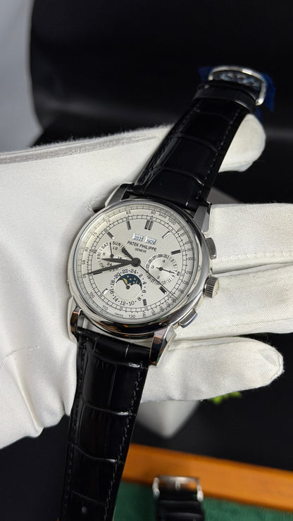 Silver with White Dial🔥
