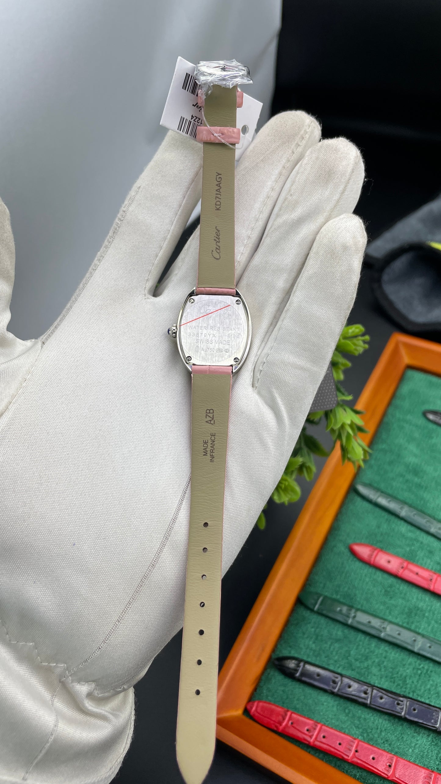 Silver with Pink Strap🔥