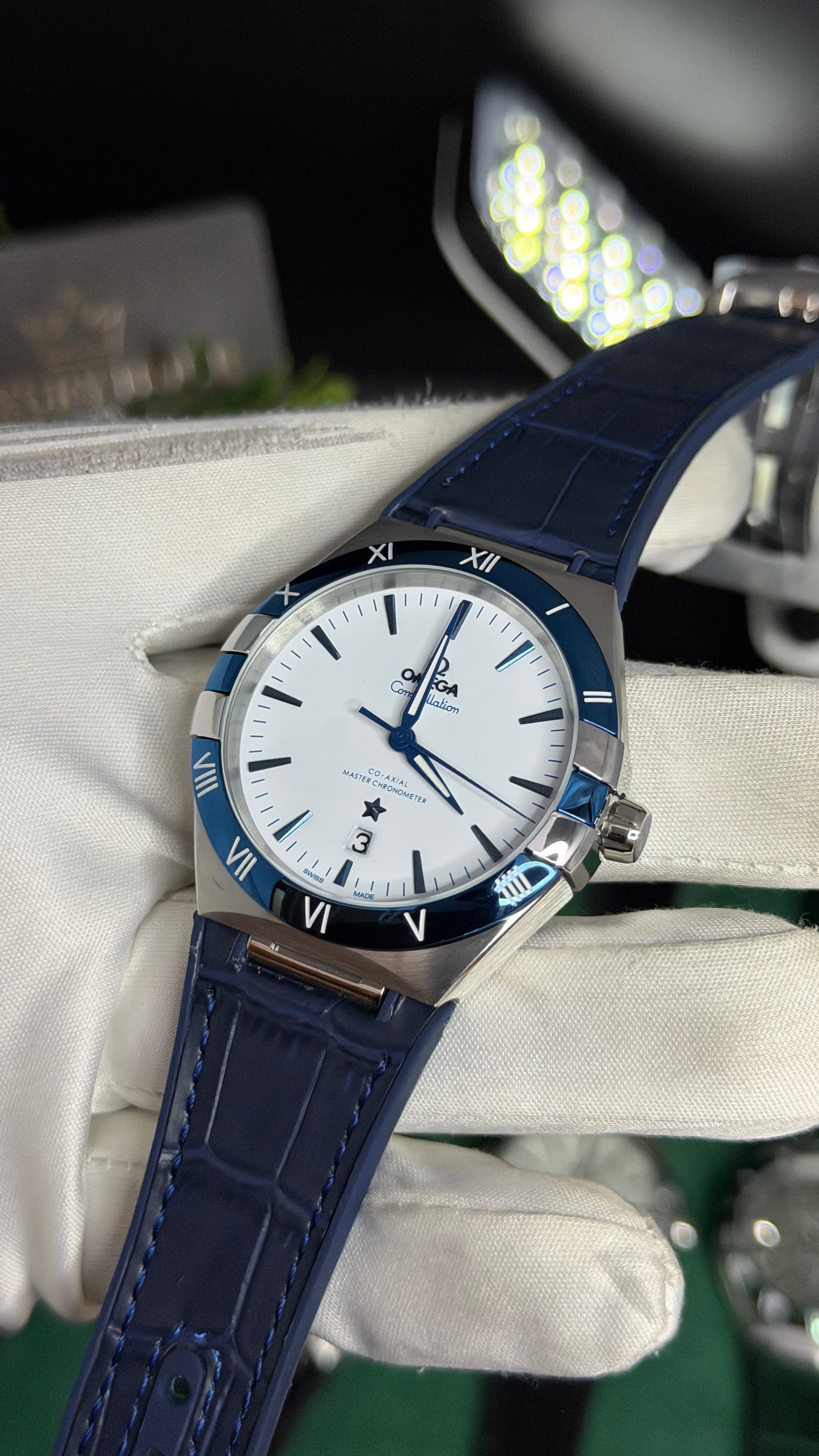 Silver with White Dial (M NO:136)