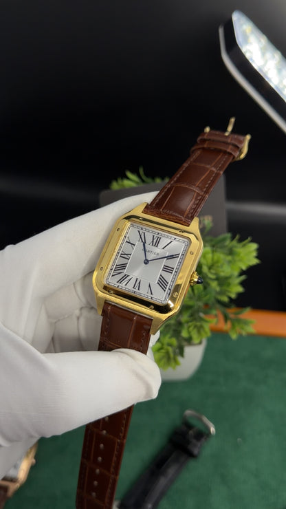 Yellow Gold with White Dial (M No:183)