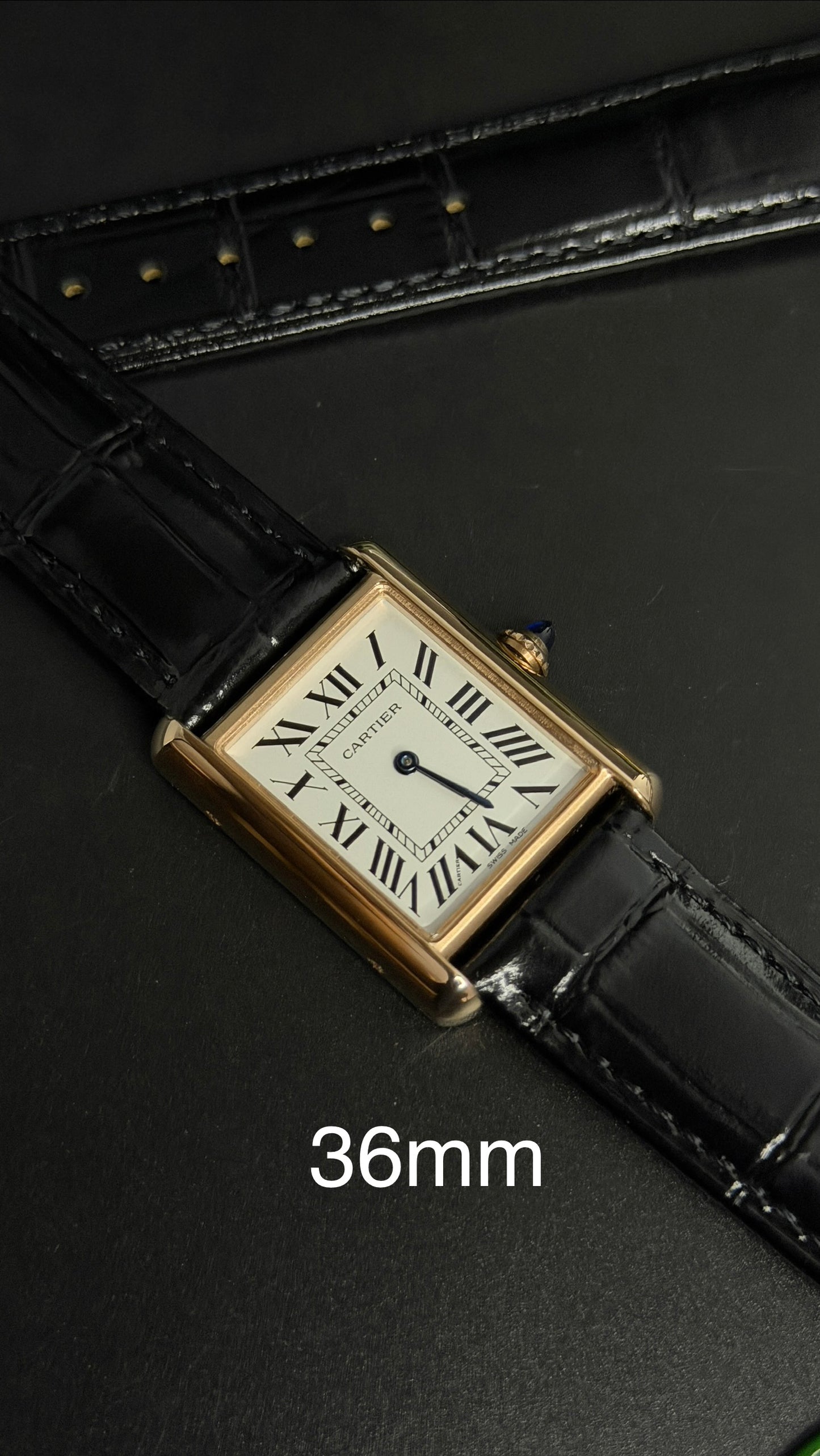 Rose Gold with White Dial (M No:183)—36mm