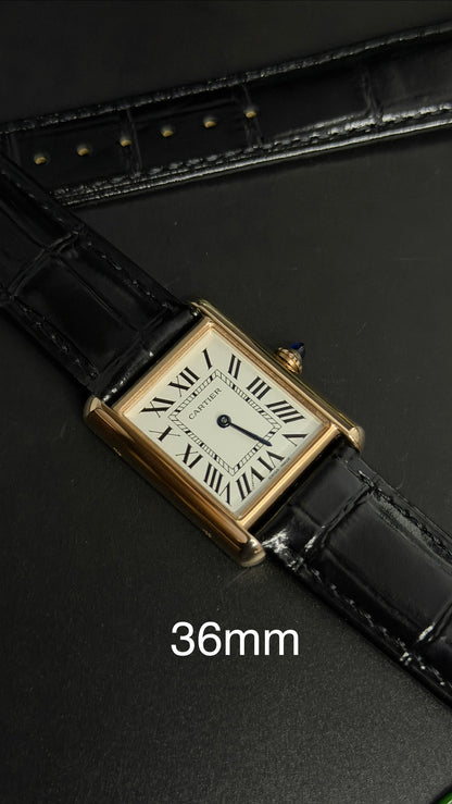 Rose Gold with White Dial (M No:183)—36mm